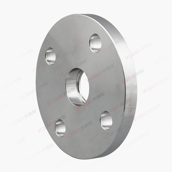 Flat welding flange