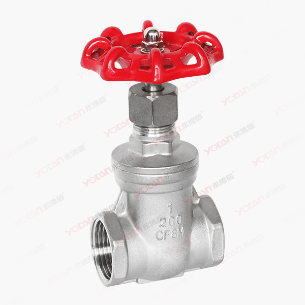 Thread gate valve