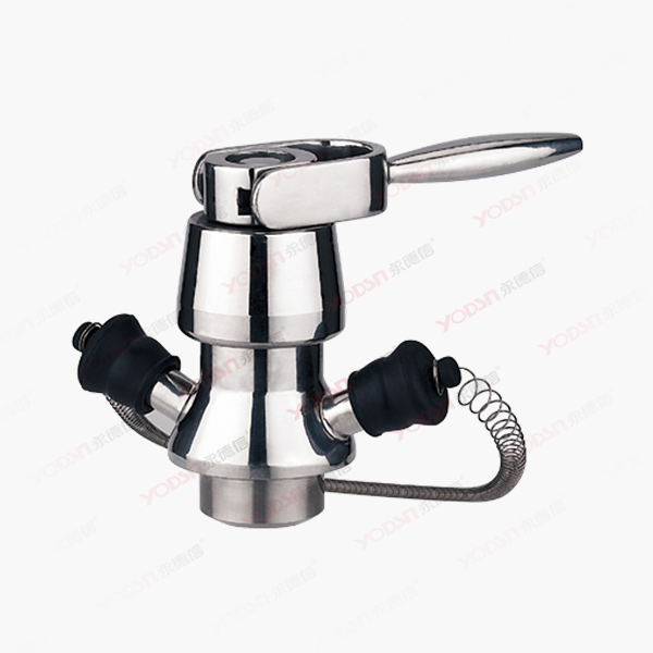 Sanitary level sampling valve