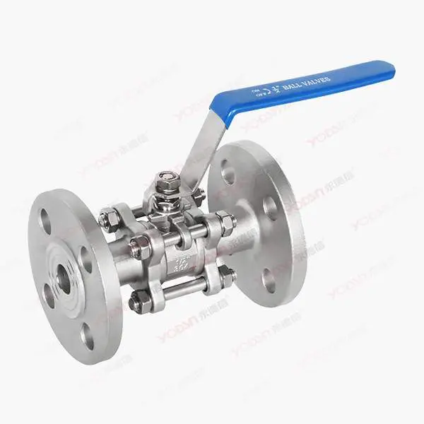 三片式法兰球阀