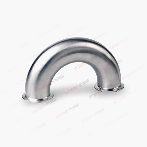 180°卡箍式弯头