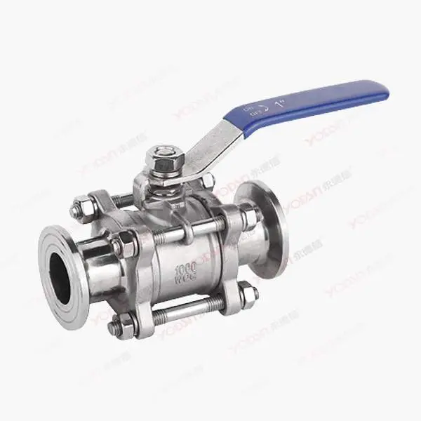 三片式快装球阀